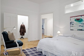 混搭风格公寓富裕型120平米卧室海外家居