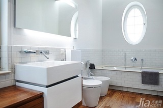 欧式风格公寓富裕型卫生间洗手台海外家居