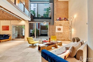 欧式风格跃层豪华型140平米以上客厅沙发效果图