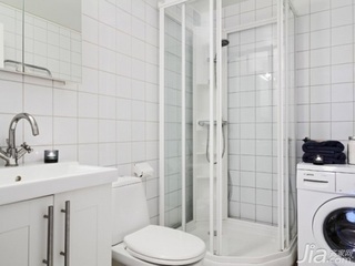 田园风格公寓富裕型卫生间洗手台图片