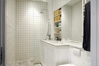 北欧风格一居室5-10万80平米卫生间洗手台图片