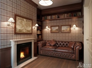 欧式风格二居室富裕型客厅沙发背景墙沙发图片