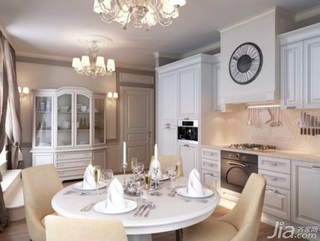 欧式风格二居室富裕型餐厅灯具图片