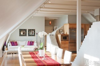 欧式风格公寓富裕型客厅沙发背景墙沙发效果图