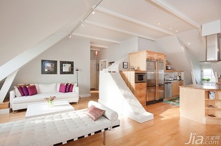 欧式风格公寓富裕型客厅沙发背景墙沙发效果图