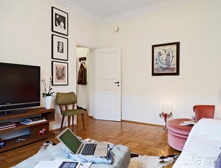简约风格一居室3万-5万客厅沙发图片