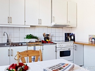 欧式风格复式5-10万110平米厨房橱柜安装图