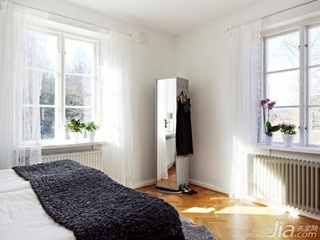 欧式风格复式5-10万110平米卧室床效果图