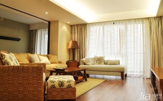 混搭风格二居室富裕型客厅沙发图片