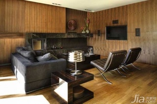 新古典风格公寓富裕型客厅电视背景墙沙发效果图