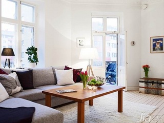 欧式风格公寓5-10万100平米客厅沙发效果图