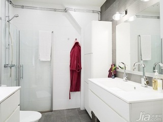 欧式风格公寓5-10万100平米卫生间洗手台效果图