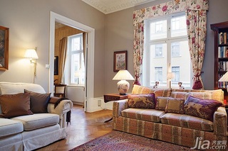 欧式风格四房豪华型140平米以上客厅沙发图片