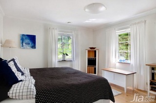 简约风格别墅富裕型140平米以上卧室床效果图