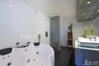 简约风格别墅富裕型140平米以上卫生间洗手台图片