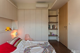 北欧风格四房富裕型130平米卧室装修效果图