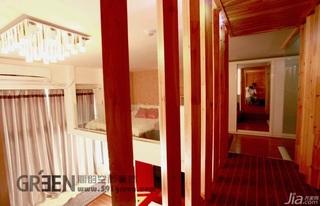 loft风格小户型经济型40平米卧室过道灯具效果图