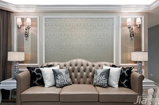 新古典风格四房豪华型140平米以上沙发背景墙沙发图片