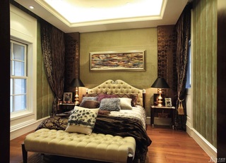 简约风格别墅豪华型140平米以上卧室床效果图