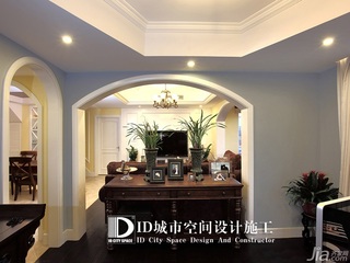 中式风格别墅富裕型140平米以上客厅电视柜图片