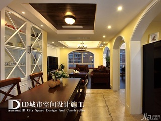 中式风格别墅富裕型140平米以上餐厅餐桌效果图