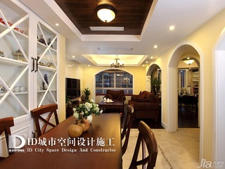 中式风格别墅富裕型140平米以上餐厅餐桌效果图