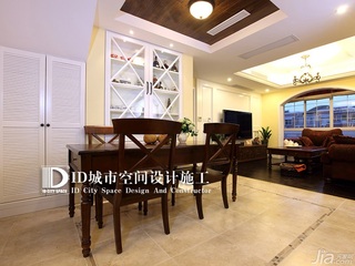 中式风格别墅富裕型140平米以上餐厅餐桌图片