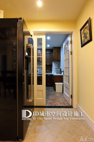 中式风格别墅富裕型140平米以上厨房过道橱柜图片