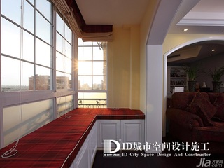 中式风格别墅富裕型140平米以上客厅飘窗设计图纸