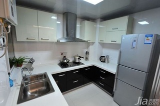 简欧风格二居室10-15万80平米厨房橱柜设计