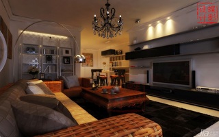 混搭风格四房5-10万140平米以上客厅沙发效果图