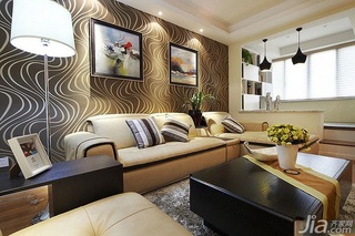 简约风格公寓经济型130平米客厅沙发背景墙沙发效果图