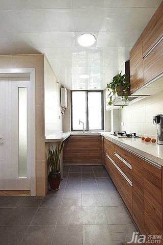 简约风格公寓经济型130平米厨房橱柜设计图