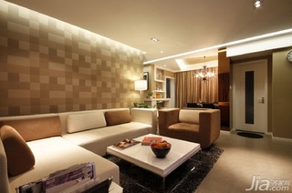 简约风格公寓富裕型120平米客厅沙发背景墙沙发效果图