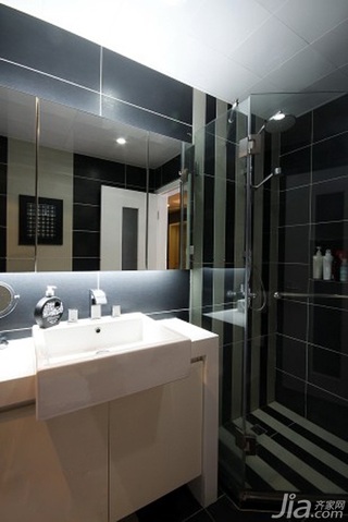 简约风格公寓富裕型120平米卫生间洗手台效果图
