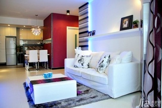 混搭风格公寓富裕型客厅沙发图片