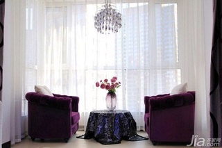 混搭风格公寓富裕型窗帘图片