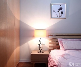 简约风格公寓富裕型140平米以上卧室床头柜图片
