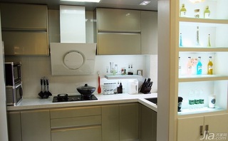 简约风格二居室10-15万90平米厨房装修效果图