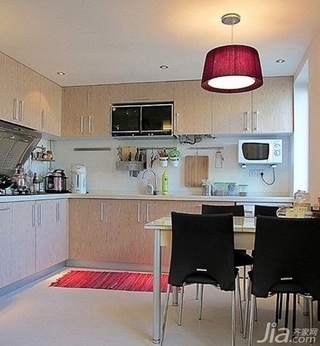欧式风格二居室经济型60平米厨房灯具效果图
