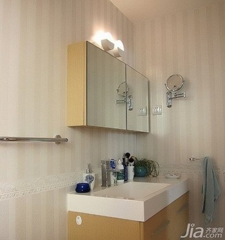 欧式风格二居室经济型60平米卫生间洗手台图片
