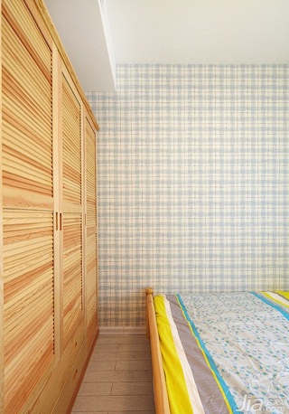宜家风格三居室富裕型130平米卧室衣柜图片