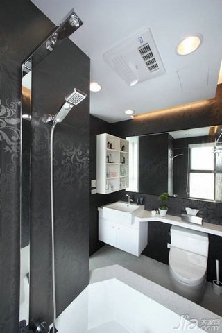 简约风格一居室富裕型90平米卫生间设计图纸