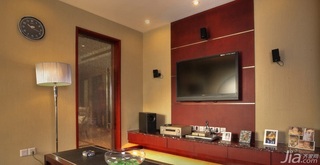简约风格一居室富裕型110平米电视柜效果图