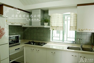 非空混搭风格公寓经济型80平米厨房橱柜设计图纸