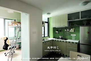 鬼手帕宜家风格小户型经济型80平米厨房橱柜设计