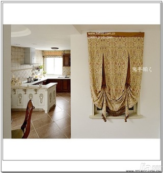 鬼手帕欧式风格别墅富裕型130平米餐厅餐桌图片