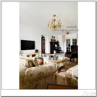 鬼手帕混搭风格别墅富裕型140平米以上客厅沙发图片