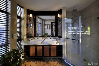 鬼手帕新古典风格别墅豪华型140平米以上卫生间洗手台图片