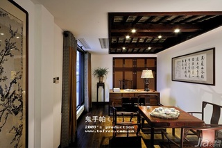 鬼手帕新古典风格别墅豪华型140平米以上书房书桌图片